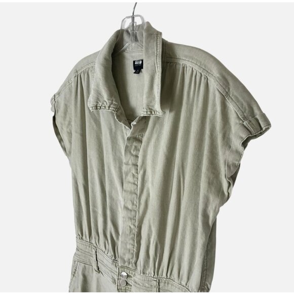 Joe's Jeans Jumpsuit Lexi Linen-Blend Wide-Leg - Picture 7 of 8